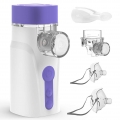Hylogy Inhalator Vernebler Inhalationsgerät mit Mundstück und Maske für Kinder und Erwachsene Tragbares Geräuscharmes Inhalation