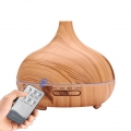 Ultraschall Luftbefeuchter Aroma Diffuser Diffusor Aromatherapie RGB - Holz mit Fernbedienung