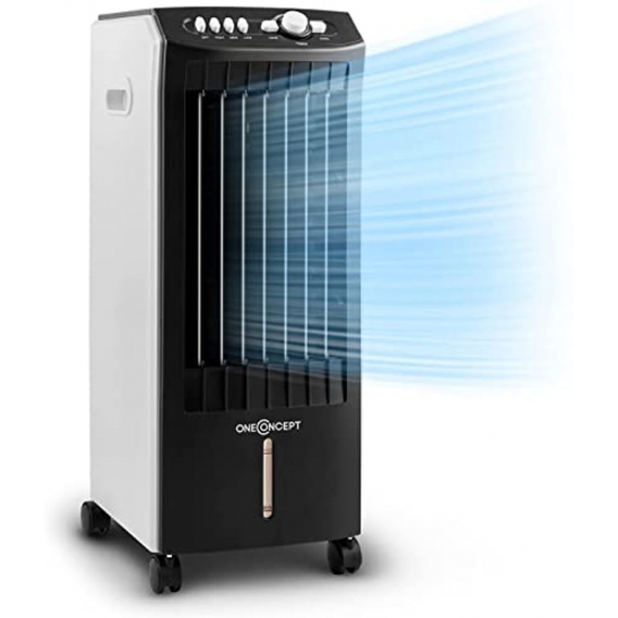 oneConcept MCH-1 V2 Klimagerät - Multi Edition , mobiler Luftkühler mit Ventilator , Luftbefeuchtungs- und Luftreinigungsfunktio