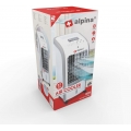 Alpina Luftkühler, mobiles Klimagerät mit 3 Funktionen: Ventilator, Luftkühler und Luftbefeuchter, mit Fernbedienung und Timer, 