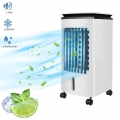 UISEBRT Mobiles Klimagerät 3 in 1 mit 4L Wasserkühlung, LED Display, 4x Eiskristall 80W Klimaanlage Luftreiniger Luftbefeuchter 