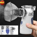 Tragbarer Ultraschall Mesh Vaporizer Vernebler Luftbefeuchter Cooles Sprühgerät Kit Mini Inhalator Kinder Erwachsene Asthma Vern