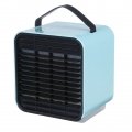 Mini Aircooler Luftkühler Klimaanlage Tischventilator Klimagerät Tragbar Ventilator für Zuhause Büro Luftbefeuchter Luftreiniger