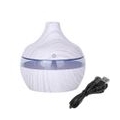 300ml Aroma Diffuser für Duftöle, Premium Ultraschall Luftbefeuchter Aromatherapie Öle Diffusor mit 7-farbigem LED-Licht, BPA-Fr