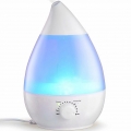 Waterdrop 2,4 Liter Ultraschall Luftbefeuchter Cool Mist mit Filter für Babys, Kinder, Die Ganze Nacht Hindurch, Leise, Automati