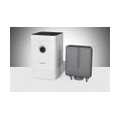 BONECO H400 Hybrid Luftbefeuchter & Luftreiniger Weiß, geeignet für Räume bis 60 m²