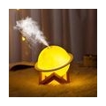 Planet Light Luftbefeuchter, Abnehmbarer Heller Mini Dimmbar mit Licht Haushalt Nachtlicht Mond Luftbefeuchter Nebelerzeuger für