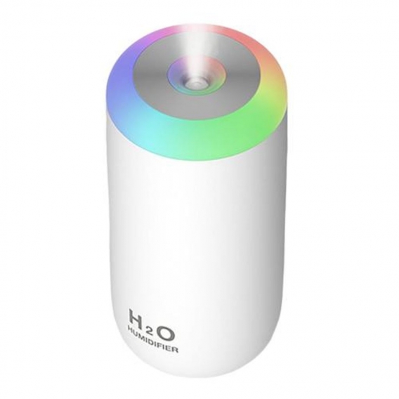 350ml Mini Luftbefeuchter Cool Mist Luftbefeuchter USB Luftbefeuchter für Schlafzimmer Büro Farbe Weiß