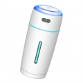 Tragbarer Luftbefeuchter mit verstellbarem Winkel, 380 ml USB Schreibtisch/Auto MINI Cool Mist Luftbefeuchter Nachtlicht, für Re