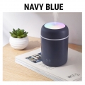 LED Nachtlicht Ultraschall Elektrisch Luft Diffusor Aroma Luftbefeuchter D NavyBlue Aroma Humidifier