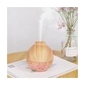 Luftbefeuchter mit flachem Mund Mehrfarbiges Nachtlicht Tier 130 ml USB-Aushoehlungsmuster Vase Aromatherapie-Maschine
