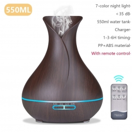 More about 550ML Ultraschall-Aromatherapie-Luftbefeuchter Diffusor mit ätherischen Ölen Luftreiniger Home Mist Maker Aromadiffusor LED-Lich