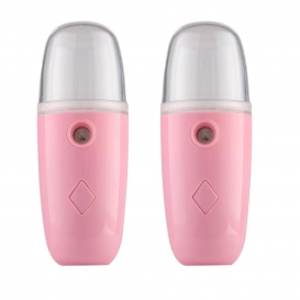 More about 2 Stück Nano Gesichtsbefeuchter Mini Gesichtsbefeuchter Tragbare USB Handliche Hautpflegemaschine für Gesichtsfeuchtigkeit, Haut
