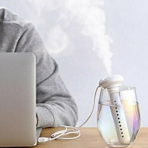 Tragbarer Ultraschall Aroma Luftbefeuchter Luftverteiler Zerstäuber Nebelgerät