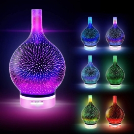 More about 3D Glas Aromatherapie ätherisches Öl Diffusor für ätherische öle ultraleise Luftbefeuchter Raumbefeuchter- Automatische Abschalt