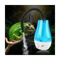 3L Reptilien Luftbefeuchter, 3L Wassertank Kein Cool Nebelmaschine mit verstellbarem Knopf für Echsenchamäleon Schlangen EU Stec