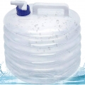 Faltbare Wasserflasche mit faltbarem Wassertank für Camping, Bergsteigen, Survival, 15L