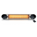 Veito Infrarot Heizstrahler Carbon Infrared Heater - blade R2000 schwarz oder silber IP55, [Gehäusefarbe]:Schwarz