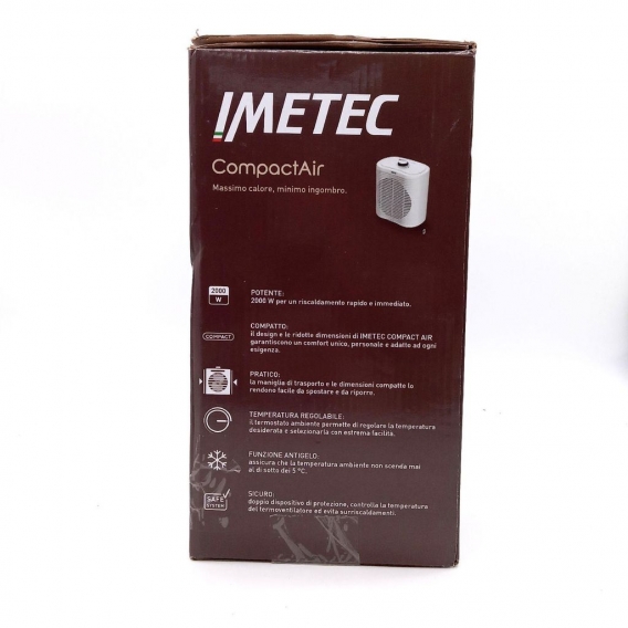 Imetec Compact Air Kleiner und leistungsstarker Elektroheizer 2000 W (21,90)