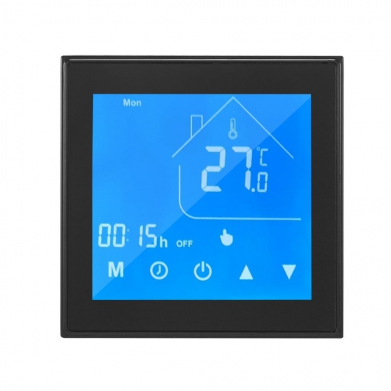 WiFi Smart Thermostat Temperaturregler LCD-Display Woche programmierbar fš¹r Warmwasserbereitung Ewelink APP Control Kompatibel 