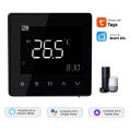 WiFi Smart Thermostat, LCD-Touchscreen-Temperaturregler, digitales programmierbares 7-Tage-Handbuch Heimthermostat fuer Heim und
