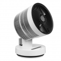 Duux Stream Ventilator mit Heiz- + Kühlfunktion Weiß | Heizlüfter | 1500W | 1200m³/h | Kohlefilter | Horizontale Rotation | Fern