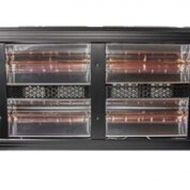 More about Heatlight HLQB Quarz schwarzer Infrarotstrahler 6000 Watt mit 2 versch. Lampenfarben, Farbe Lampe:Platinum