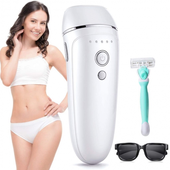 Hikeren Haarentfernung Haarentfernungsgerät Laser Dauerhafte Haarentfernung Geräte Haarentfernung für Körper Gesicht Bikini-Zone