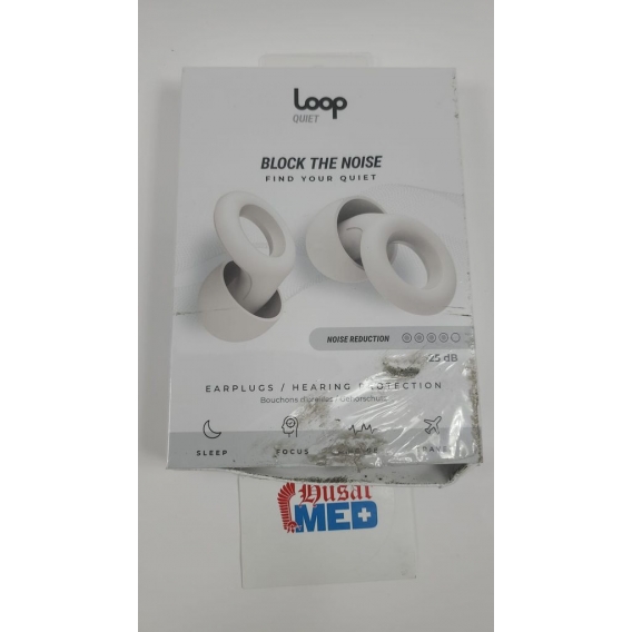 Loop Quiet Earplugs Gehörschutz weiß