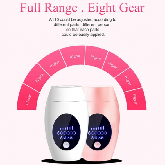 Elektrischer Epilierer Mini Impuls Laser Haarentfernungsgerät für den Schönheitssalon, Lippenhaar, Achselhöhlen Epilierer, rosa