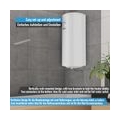 Aquamarin® Elektro ANTIKALK Warmwasserspeicher - 100 L, 1,5 kW, Wandhängend, Anticalc, EEK B/C, emaillierter Innenbehälter - War