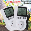 LCD Digitale Intelligenter Temperaturregler EU Steckdose Thermostat Zeitschaltuhr Timer Schalter 230V 3680W -40 ℃  120 ℃
