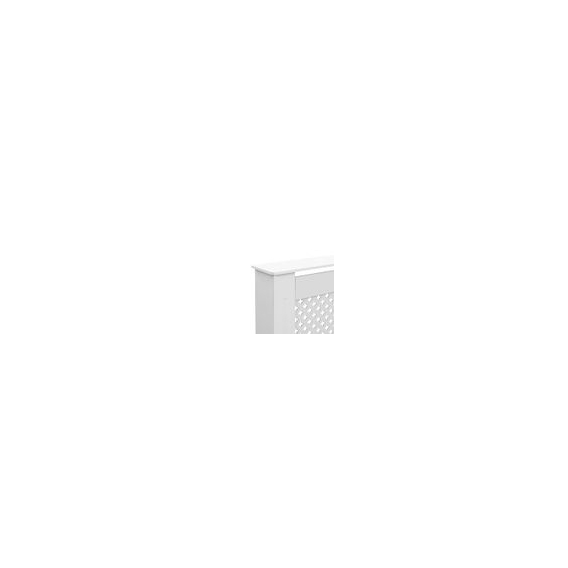 vidaXL Heizkörperabdeckung Weiß 172×19×81,5 cm MDF