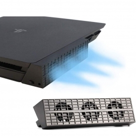 More about PS4 Slim Lüfter Externer USB-Kühler, automatischer temperatursensorgesteuerter Kühler-Wärmeabzug für Playstation 4 Slim