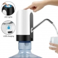 Trinkwasserpumpe Elektrische USB Lade Wasserflasche Wasserspender Dispenser Weiß