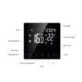 16A Tuya WiFi'Smart Thermostat Wasser-/Gaskessel-Fernbedienung LCD-Temperaturbedienfeld APP-Sprachsteuerung
