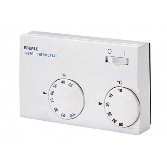 Eberle Hygrothermostat HYG-E 7001 Thermostat Hygrostat Aufputz Raumthermostat