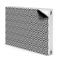 Magnet Heizkörper-Abdeckung Verkleidung Abdeckung Heizkörperabdeckung 100x60 cm  - Geometrisches Muster