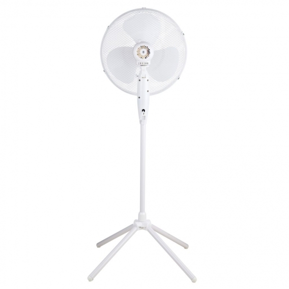 Ventilator Standventilator 50W Luftkühler Ventilator Lüfter Oszillierend Weiß