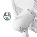 EAXUS® 40W Standventilator☀️Turm-Tisch Ventilator 3-Stufig | Oszilierend Ø 40cm