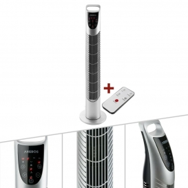 More about Turmventilator 40 W mit Fernbedienung Standventilator Säulenventilator Silber direkt vom Hersteller