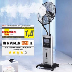 More about BRAST Ventilator Standventilator mit Sprühnebel Anti-Mücken-Funktion Luftbefeuchter Windmaschine