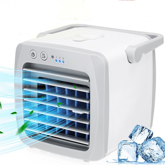 3In1 Mobile Klimaanlage Air Cooler Klimagerät Ventilator Befeuchtung Mini Luftkühler