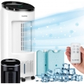 Klarstein Mobiles Klimagerät ohne Abluftschlauch - Luftkühler mit Wasser Ventilator Luftbefeuchter Luftreiniger Funktion - 7L Wa