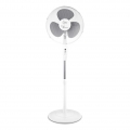 SUNTEC Ventilator Leise | Stand Standventilator CoolBreeze 4000 | Leise 40 cm Durchmesser, 50 Watt | Fan Windmaschine Weiss | fü