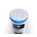 MAXXMEE Luftkühler mit Wassertank 5l - 3 Leistungsstufen - weiß/blau Luftkühler Ventilator Klimagerät Luftbefeuchter Kühlgerät S