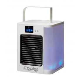 More about Cool HP Tischventilator, Luftkühler mit 500ml Wassertank, Luftbefeuchter Tragbar & Kompakt, 3 Geschwindigkeiten, Blaues LED-Lich
