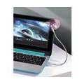 4x Hama USB Ventilator mit bunten LEDs Laptop/ Notebook Zubehör flexibel USB