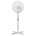 41cm ca. 16 Zoll Standventilator von VOV - Ventilator für Büro und Heimgebrauch weiß höhenverstellbarer schwenkbar Kühler Raum-L