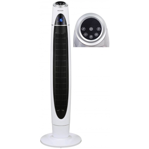 Echos Turmventilator | Aircooler | Tower Fan | Ventilator  | Timer | oszillierend | 60 Watt
